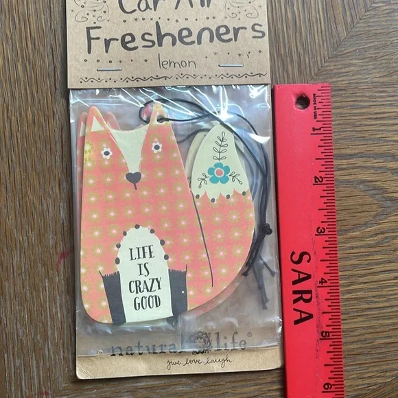 Natural Life Car Air Fresheners (set of three) - brand new in package - Picture 2 of 4